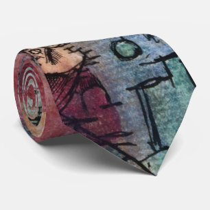 Paul Klee Abstract Art Cubism  Neck Tie