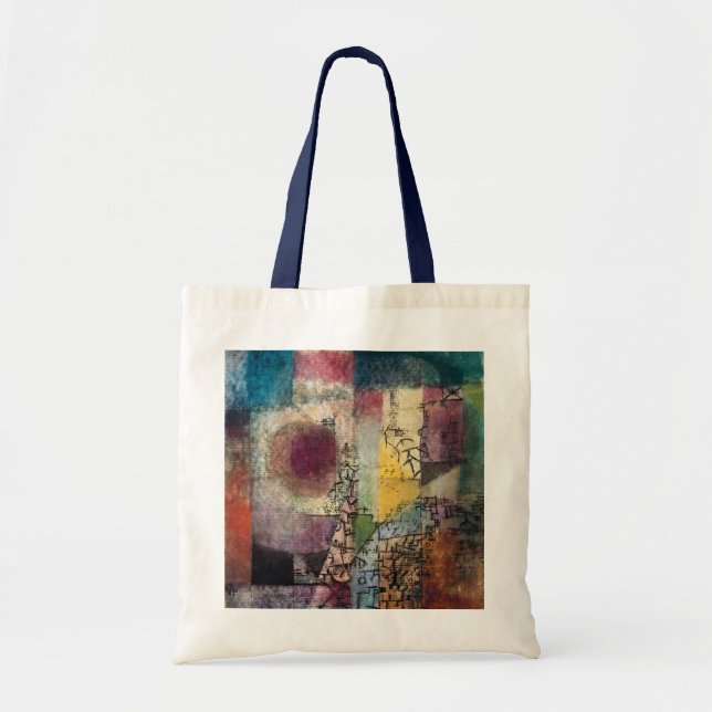 Paul Klee Abstract Art Cubism  Tote Bag (Front)