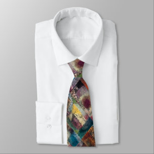 Paul Klee Abstract Fine Art Expressionist Neck Tie