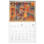 Paul Klee Abstract Geometric Calendar