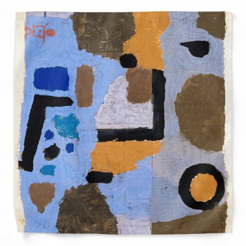 Paul Klee Abstract Painting Modern Art Bandana