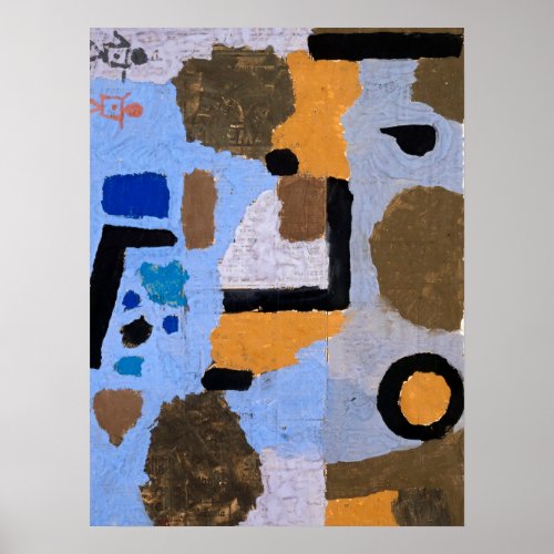 Paul Klee Abstract Painting Modern Art Poster