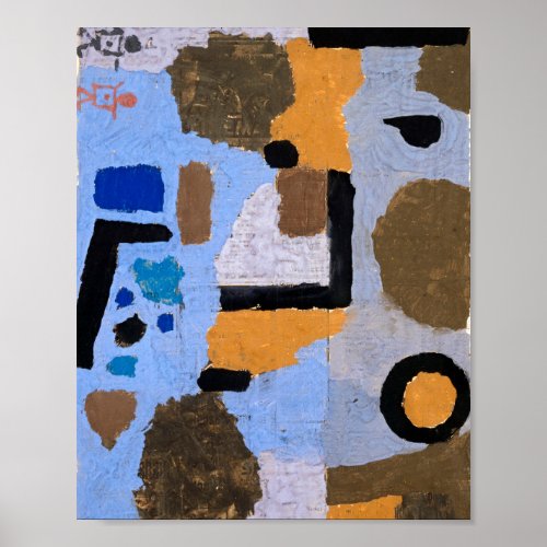 Paul Klee Abstract Painting Modern Art Poster