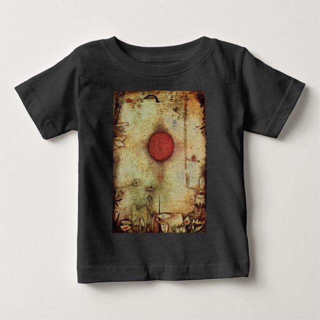 Paul Klee Ad Marginem Painting Baby T-Shirt (Front)