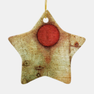 Paul Klee Ad Marginem Painting Ceramic Ornament