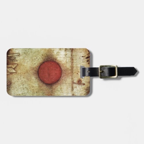 Paul Klee Ad Marginem Painting Luggage Tag