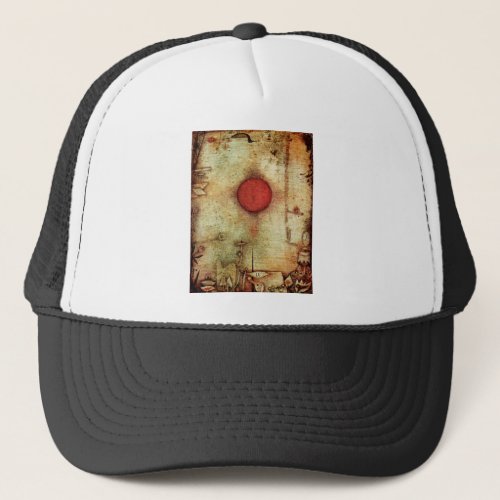 Paul Klee Ad Marginem Painting Trucker Hat