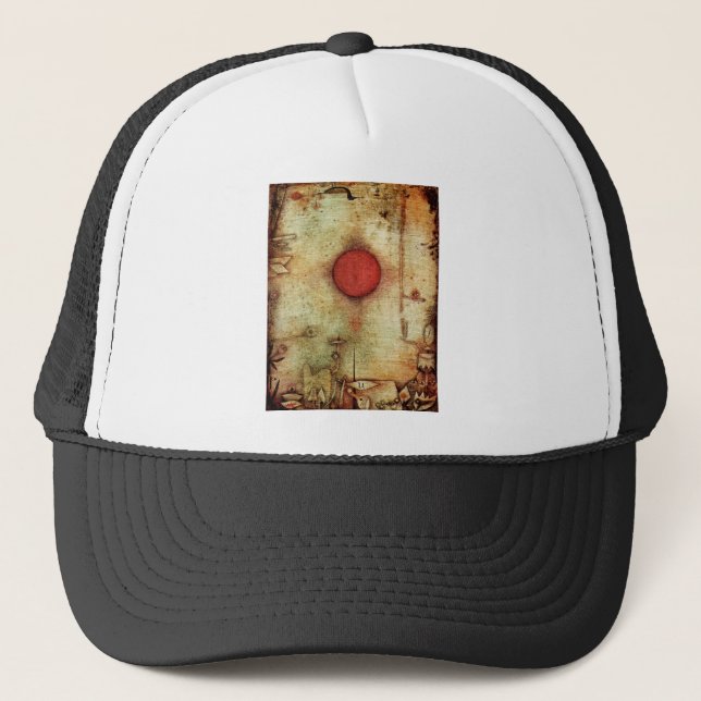 Paul Klee Ad Marginem Painting Trucker Hat (Front)