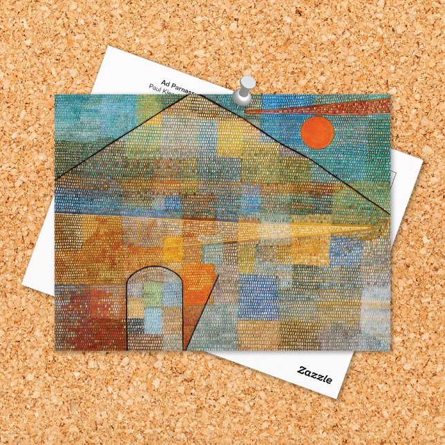 Paul Klee Ad Parnassum Fine Art Postcard (Creator Uploaded)