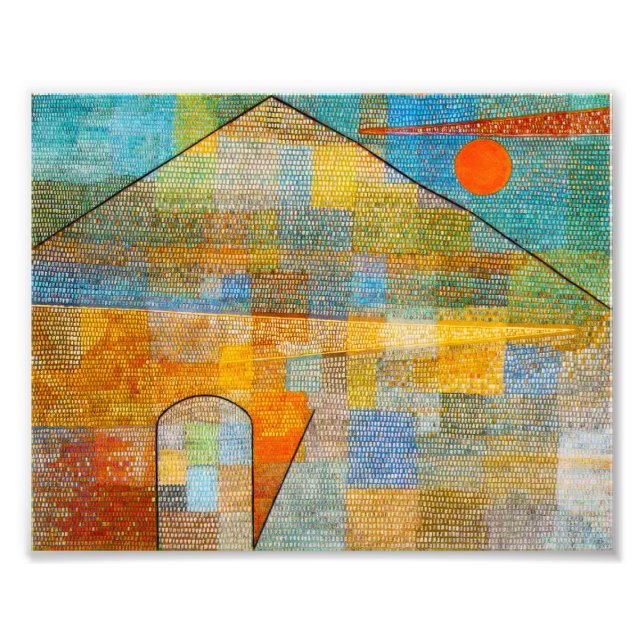 Paul Klee Ad Parnassum Print (Front)