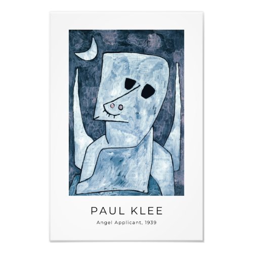 Paul Klee Angel Applicant _ Colorful Abstract Art Photo Print
