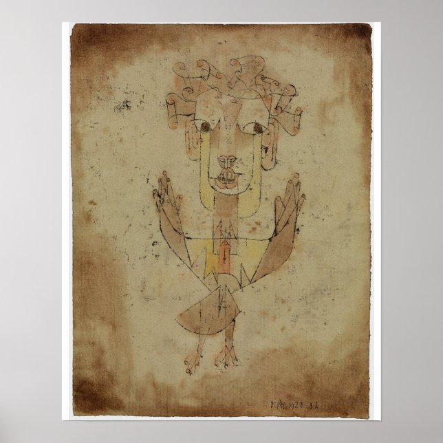 Paul Klee - Angelus Novus Poster (Front)
