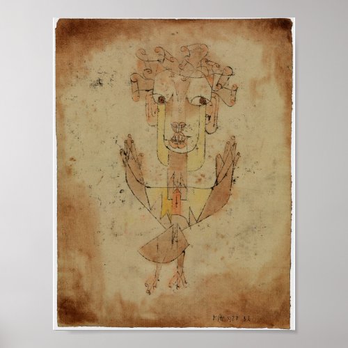 Paul Klee _ Angelus Novus Poster