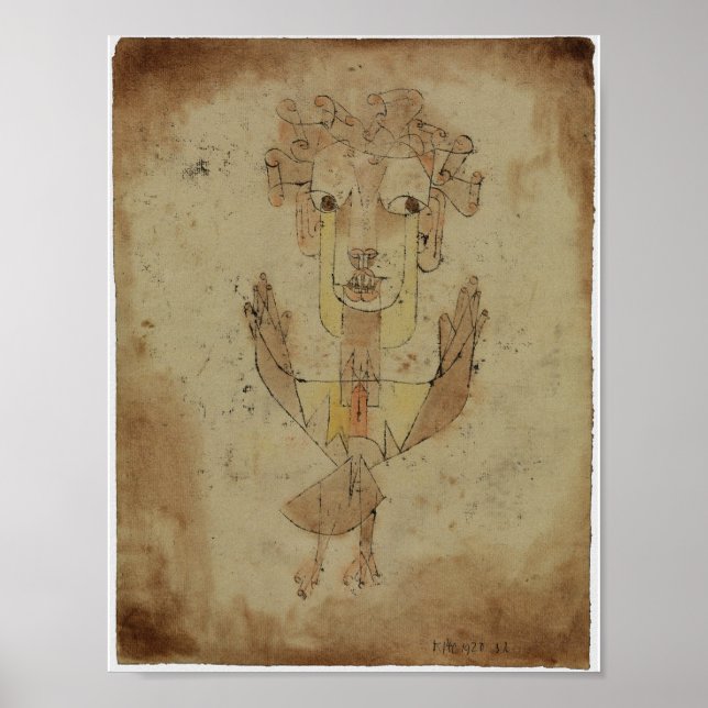Paul Klee - Angelus Novus Poster (Front)
