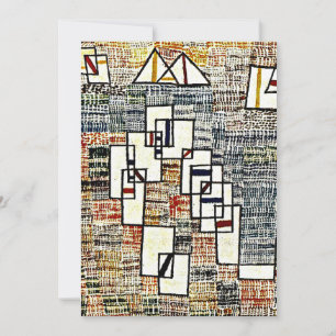 Paul Klee art - Cote de Provence Card