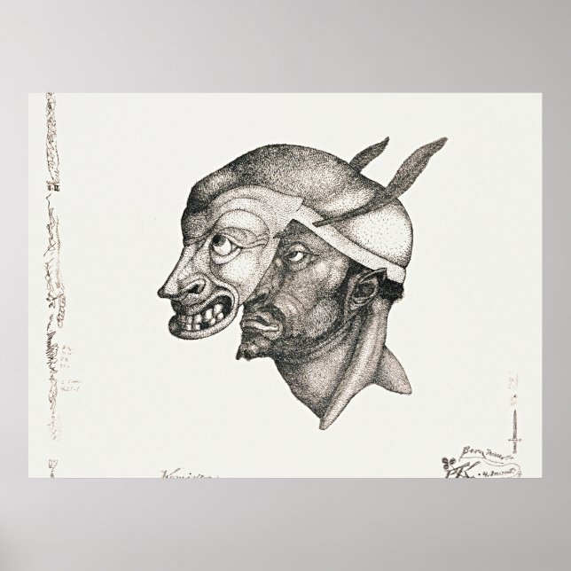 Paul Klee art, Komiker, Poster (Front)