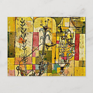 Paul Klee artwork, Tale of Hoffmann Postcard