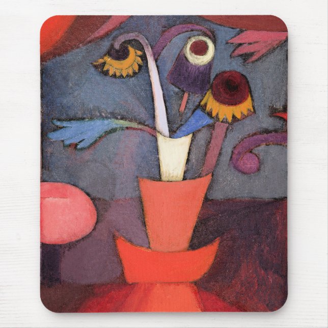 Paul Klee, Autumn Flower, Mouse Pad (Front)