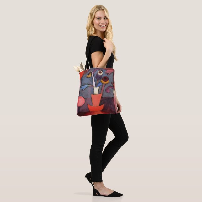 Paul Klee, Autumn Flower, Tote Bag (On Model)