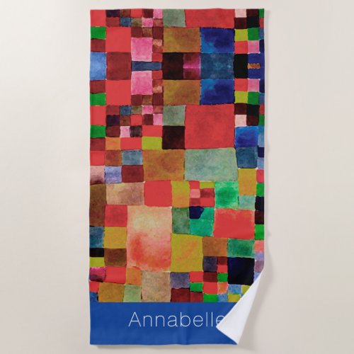 Paul Klee  Beach Towel