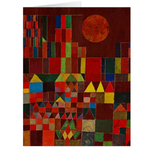 Paul Klee Castle And Sun (Front)