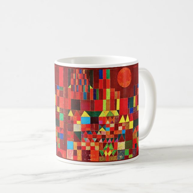 Paul Klee , "Castle and Sun" coffee mug (Front Right)