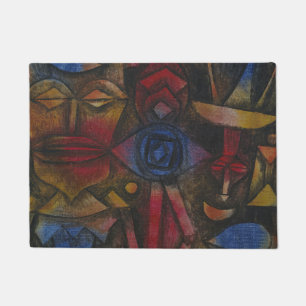 Paul Klee Collection of Figurines   Doormat