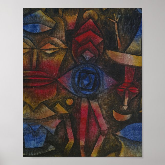 Paul Klee Collection of Figurines   Poster (Front)