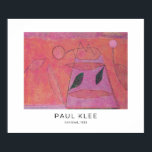 Paul Klee, Colorful Abstract Modern Fine Art Poster<br><div class="desc">For real art lovers! This colorful abstract art poster Untitled (1933) by Paul Klee has been digitally restored and enhanced. It acts as a statement piece, creating a personalized unique classic style touch. This outstanding modern art print makes the ideal gift for everyone, who loves fine art. For other modern...</div>