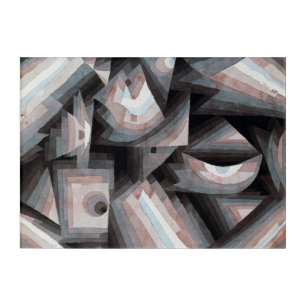 Paul Klee Crystal Gradation Acrylic Art
