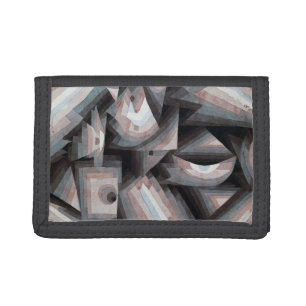 Paul Klee - Crystal Gradation Painting Trifold Wallet