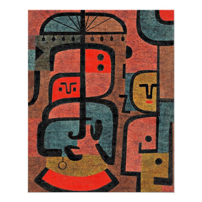 Paul Klee - Exotics Poster (Front)