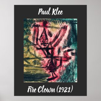 Paul Klee Fire Clown