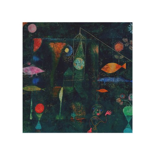 Paul Klee Fish Magic Abstract Painting Graphic Art