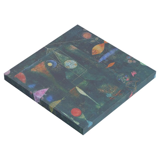 Paul Klee Fish Magic Abstract Painting Graphic Art (3/4)