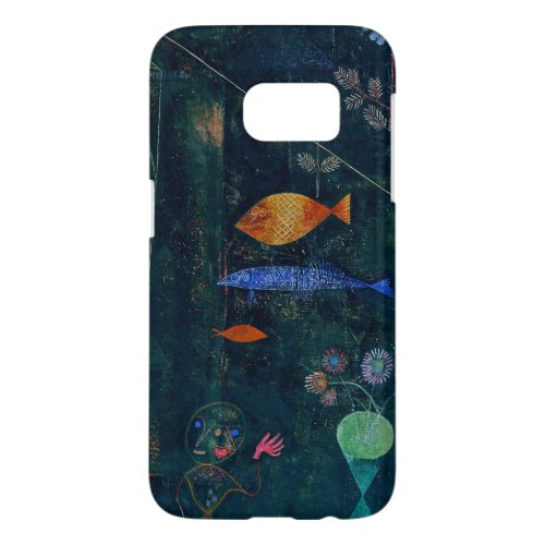 Paul Klee Fish Magic Abstract Painting Graphic Art Samsung Galaxy S7 Case