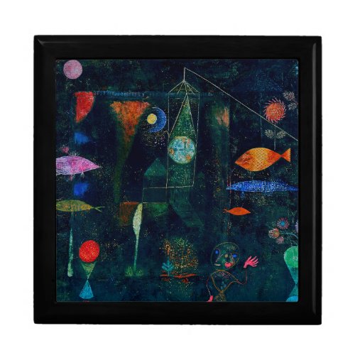 Paul Klee Fish Magic Abstract Painting Graphic Art Gift Box