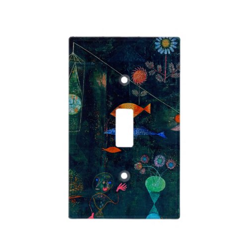 Paul Klee Fish Magic Abstract Painting Graphic Art Light Switch Cover