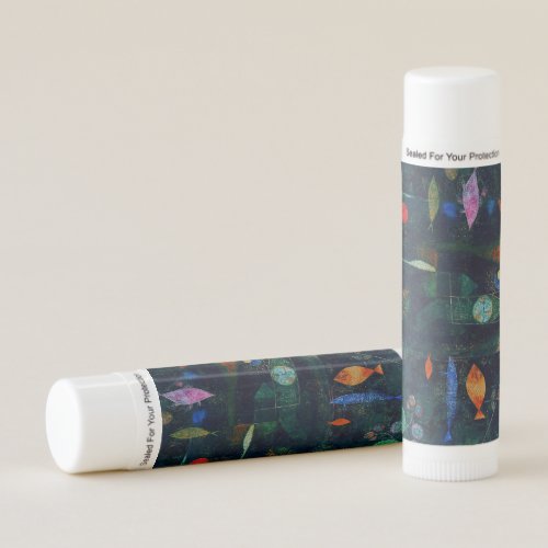 Paul Klee Fish Magic Abstract Painting Graphic Art Lip Balm