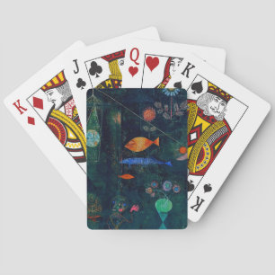 Paul Klee Fish Magic Abstract Painting Graphic Art Poker Cards