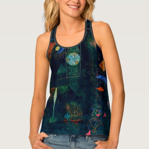 Paul Klee Fish Magic Abstract Painting Graphic Art Tank Top