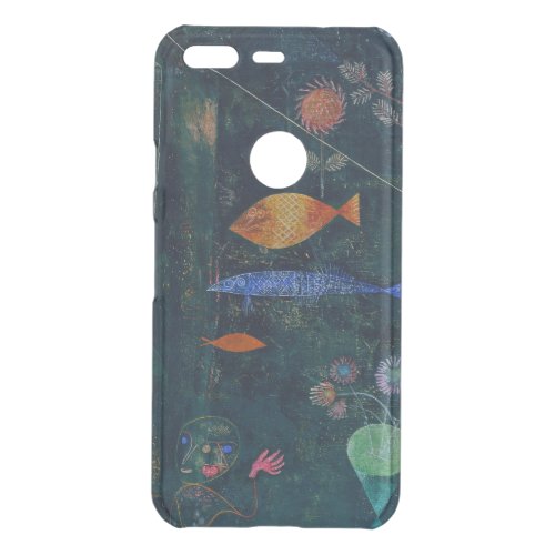 Paul Klee Fish Magic Abstract Painting Graphic Art Uncommon Google Pixel Case