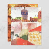 Paul Klee - Hammamet with mosque (1914) (Front/Back)