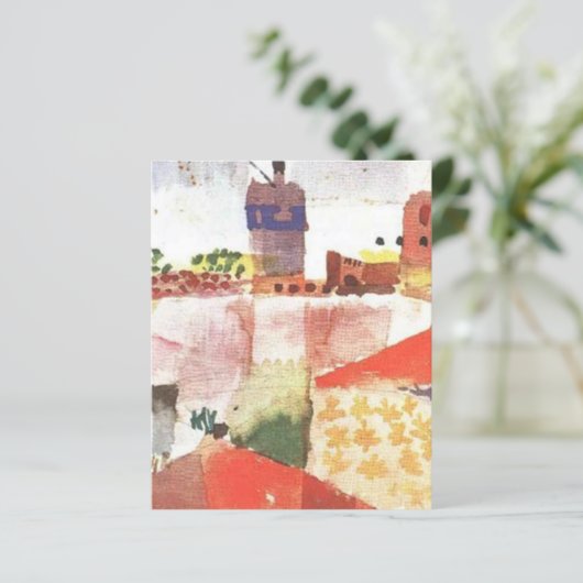 Paul Klee - Hammamet with mosque (1914) (Standing Front)