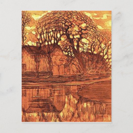 Paul Klee - Hammamet with mosque (1914) (Back)