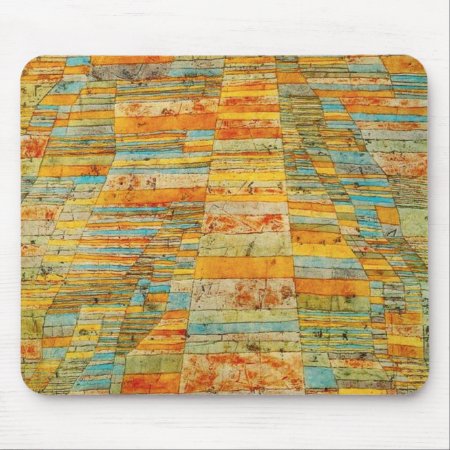 Paul Klee Highways And Byways Mouse Pad