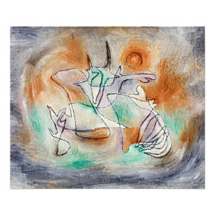 Paul Klee - Howling Dog, Photo Print