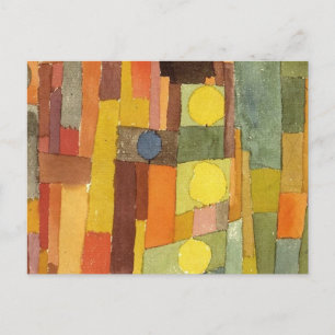 Paul Klee In The Style Of Kairouan Postcard