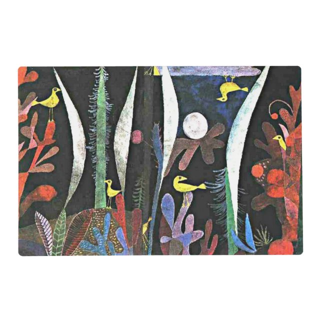 Paul Klee, Landscape with Yellow Birds Placemat (Front)