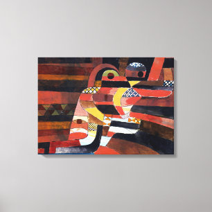 Paul Klee Lovers Canvas Print